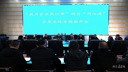 內(nèi)江市應(yīng)急管理局以信息技術(shù)咨詢服務(wù)為橋梁，助力“內(nèi)江造”應(yīng)急系統(tǒng)產(chǎn)品開拓市場(chǎng)